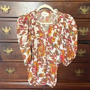 Cleobella Zola Puff Sleeve Blouse